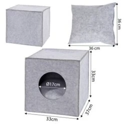 Lionto Katzenhöhle Aus Filz + Kissen - Regalhöhle Hellgrau -Catitea Geschaft 0036ad3586b9e5b8aa1bb1f52a56e5965826010c 1657087 de DE 2b68111a4f546f7cced3383cb08d3c588e71ff66KPpA0Q