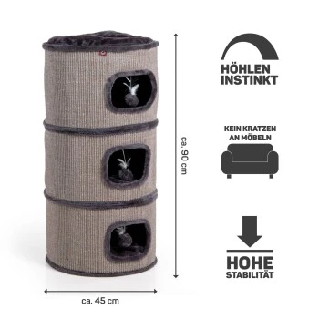 Canadian Cat Company Kratztonne Tony Anthrazit 11 Canadian Cat Company Kratztonne Tony Anthrazit – Bild 9