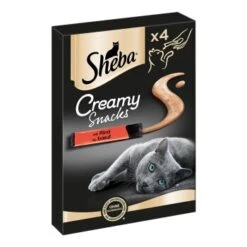 Sheba Beutel Creamy Snacks Rind 44x12 G
