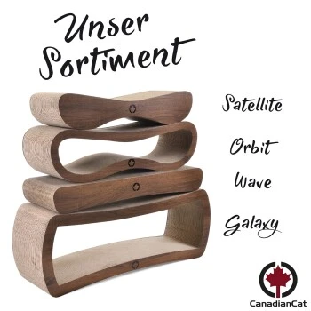 Canadian Cat Company Kratzbrett Jumbo Wave Braun 4 Canadian Cat Company Kratzbrett Jumbo Wave Braun – Bild 2
