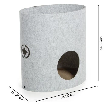 Canadian Cat Company Filzbett Owen-Tower 8 Canadian Cat Company Filzbett Owen-Tower – Bild 7