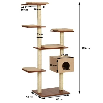 Silvio Design Kratzbaum Cosy 4 Silvio Design Kratzbaum Cosy – Bild 2