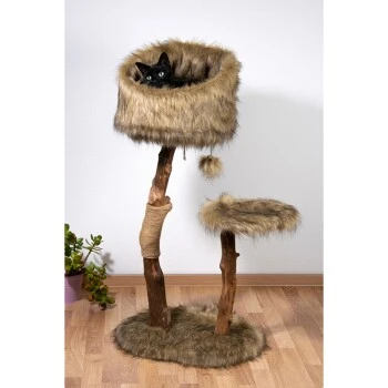 Dobar Design-Kratzbaum "Sunny" , Braun 4 Dobar Design-Kratzbaum "Sunny" , Braun – Bild 2