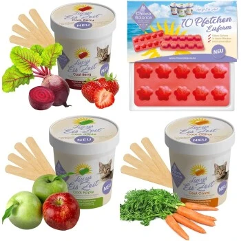 ChronoBalance Katzeneis Zum Selbermachen 3 Sorten + Form 3 ChronoBalance Katzeneis Zum Selbermachen 3 Sorten + Form