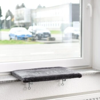 Canadian Cat Company Fensterliege Snuggly Place M Anthrazit 3 Canadian Cat Company Fensterliege Snuggly Place M Anthrazit