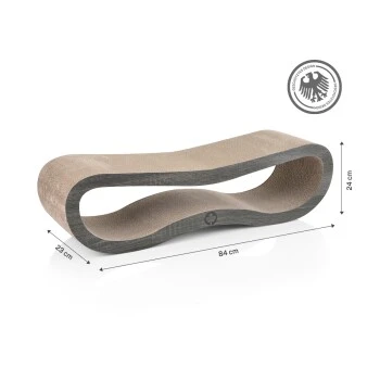 Canadian Cat Company Kratzbrett Orbit 2.0 Dunkelgrau 9 Canadian Cat Company Kratzbrett Orbit 2.0 Dunkelgrau – Bild 7