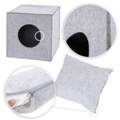Lionto Katzenhöhle Aus Filz + Kissen - Regalhöhle Hellgrau -Catitea Geschaft 6e0643927846824ceee275749bce7b9d4904b95b 1657087 de DE dfa15b7ed9535d6d02496ce8bc5da43f80e81d13GWlv0l