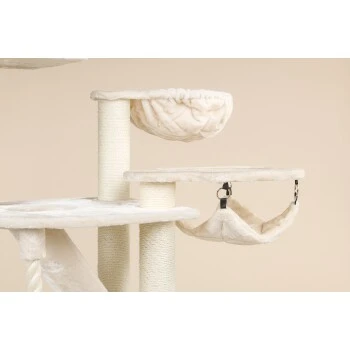 RHR Quality Kratzbaum Kilimandjaro De Luxe Crown Creme 4 RHR Quality Kratzbaum Kilimandjaro De Luxe Crown Creme – Bild 2