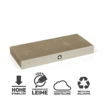 Canadian Cat Company Ersatzkratzbrett Für Cloud Hellgrau 6 Canadian Cat Company Ersatzkratzbrett Für Cloud Hellgrau – Bild 4