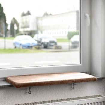 Canadian Cat Company Fensterliege Snuggly Place L Beige 3 Canadian Cat Company Fensterliege Snuggly Place L Beige