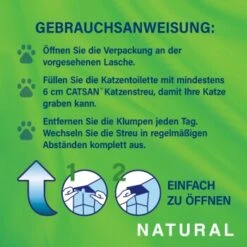 CATSAN Natural Klumpstreu 20 L -Catitea Geschaft 9c171fa416f207ba467dae3947ac3bad4a891b9d 1390515 3