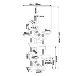 Lionto Kratzbaum XXL, Höhenverstellbar (230 - 250 Cm) Dunkelgrau 15 Lionto Kratzbaum XXL, Höhenverstellbar (230 - 250 Cm) Dunkelgrau -Catitea Geschaft a36fcc566d4831d79f29f0ae2103b3286b769587 1657032 de DE 64c5f65a4f6e9a66e74570e1af5d83538ee6f0f4amhYQS