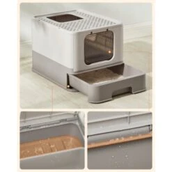 FEANDREA Katzentoilette, Mit Deckel Grau 14 FEANDREA Katzentoilette, Mit Deckel Grau -Catitea Geschaft aadb0682e1c4ccf6377aea8ab1927ece46913240 1483585 de DE 41ec3e3236c931a56a984e3ffa71f02aefb53fdeKINKbQ