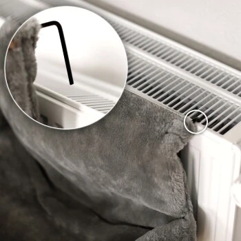 Lionto Katzenbett Für Heizungen Dunkelgrau 6 Lionto Katzenbett Für Heizungen Dunkelgrau – Bild 4