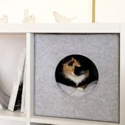 Lionto Katzenhöhle Aus Filz + Kissen - Regalhöhle Hellgrau -Catitea Geschaft ba38cb426515f287554cca1376691e8fc1f2c06c 1657087 de DE 1787a06f3e708c0b40c07cda94f11d1c11828f21AhrPBZ