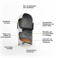 Catrub One Multifunktion Katzenmöbel -Catitea Geschaft c2eb5029de40a7f3530108ca79db13e3aef0aa33 1391209 de DE catrub katzenm bel main 7