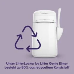 HabaPet LitterLocker By Litter Genie Katzenstreu Entsorgungseimer -Catitea Geschaft ef54b5810a1abd539a50b616e71bdac591f038f5 1651750 6