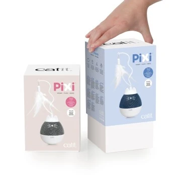 Catit Pixi Kreisel Pfotenaktiviert 4 Catit Pixi Kreisel Pfotenaktiviert – Bild 2