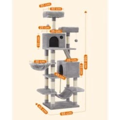 FEANDREA Katzenbaum 168cm Rauchgrau Hellgrau -Catitea Geschaft f6718a8a00fe387457d50a84a93b6303a806178c 1483584 de DE 15026617bff5b7c7fb5763733b428eb396153586Q3isT2