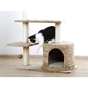 Kerbl Kratzbaum Banana Leaf Jade 3 Kerbl Kratzbaum Banana Leaf Jade – Bild 2