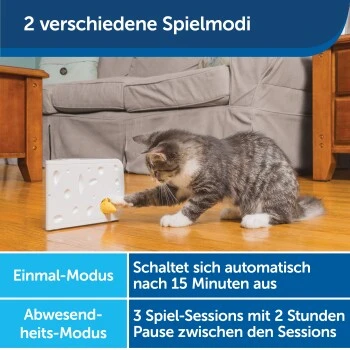PetSafe Automatisches Katzenspielzeug Cheese 6 PetSafe Automatisches Katzenspielzeug Cheese – Bild 4